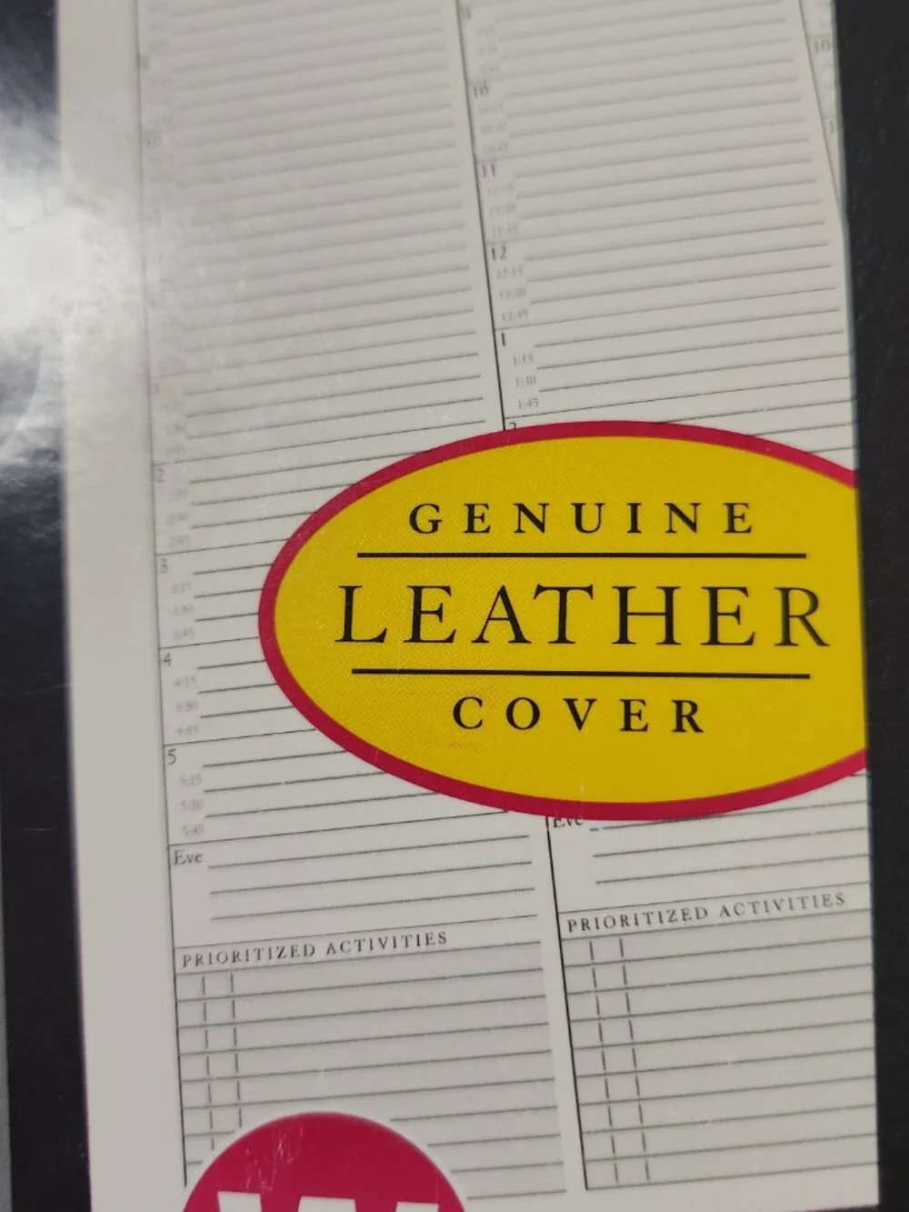 At a glance glance leather